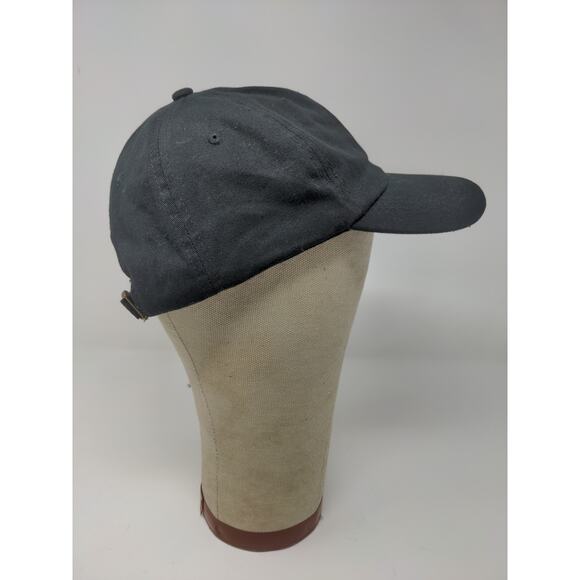 Portillo's Hot Dogs Slideback Hat Adjustable Black Embroidered Logo - Picture 5 of 9